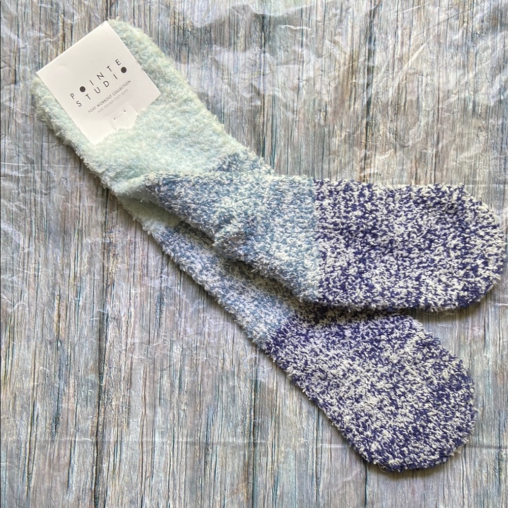 Pointe Studio Post Workout Collection Aloe Infused Cozy Socks